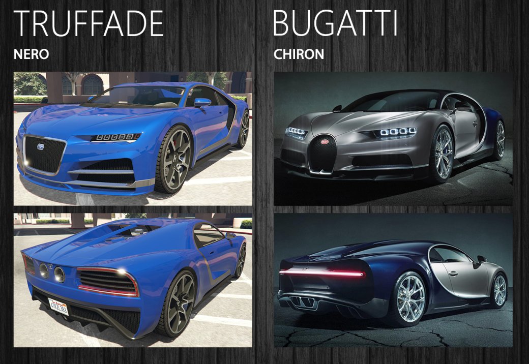 С каких автомобилей скопированы машины в GTA 5? Рассказываем и показываем 