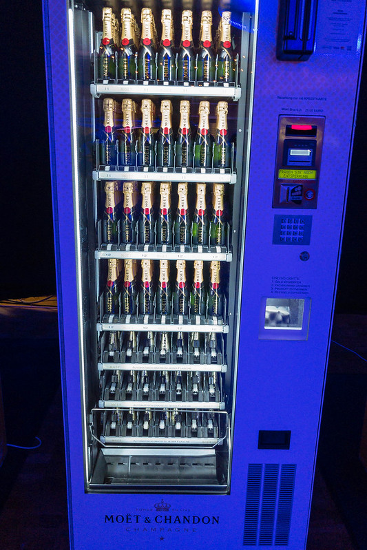 vending machines champagne