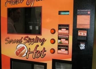vending machines hotdogs