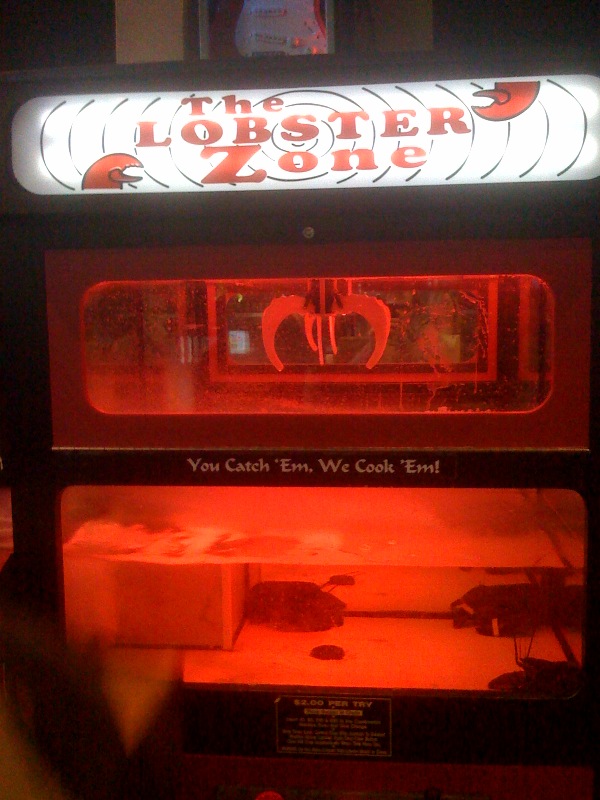 vending machine lobster